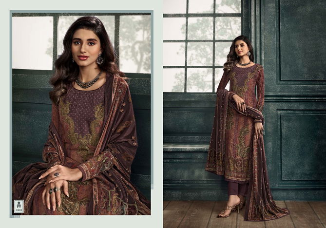 Zisa Charmy Aarzoo New Fancy Exclusive Winter Wear Velevt Dress Material Collection